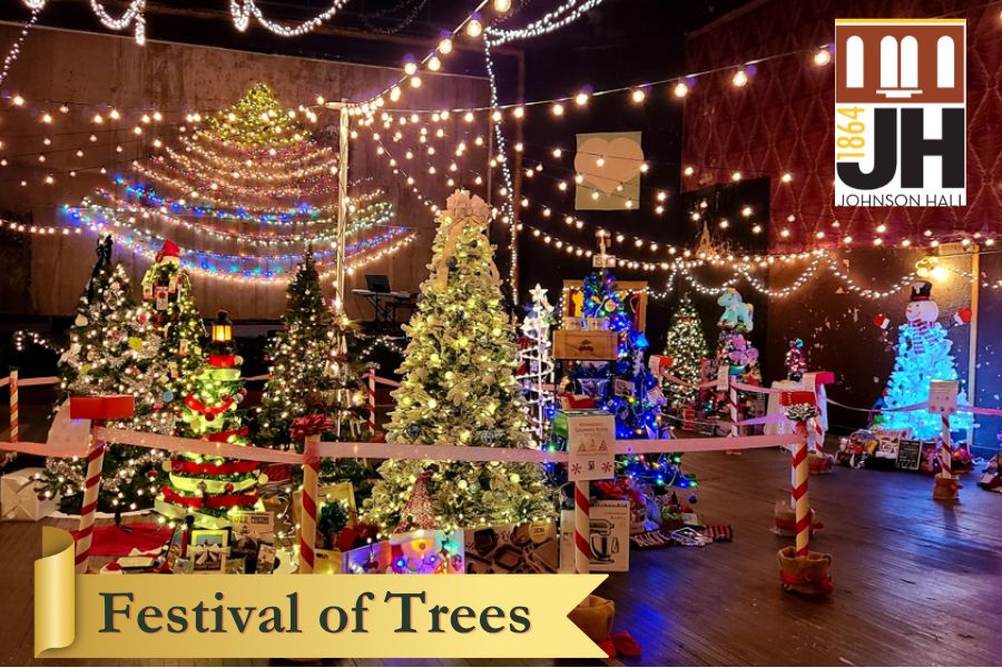2023 Festival of Trees for Johnson Hall