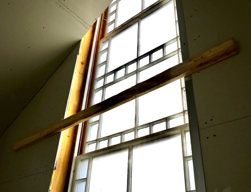 Johnson Hall Renovation Progress – The 3rd Floor Scaffolding Is Down