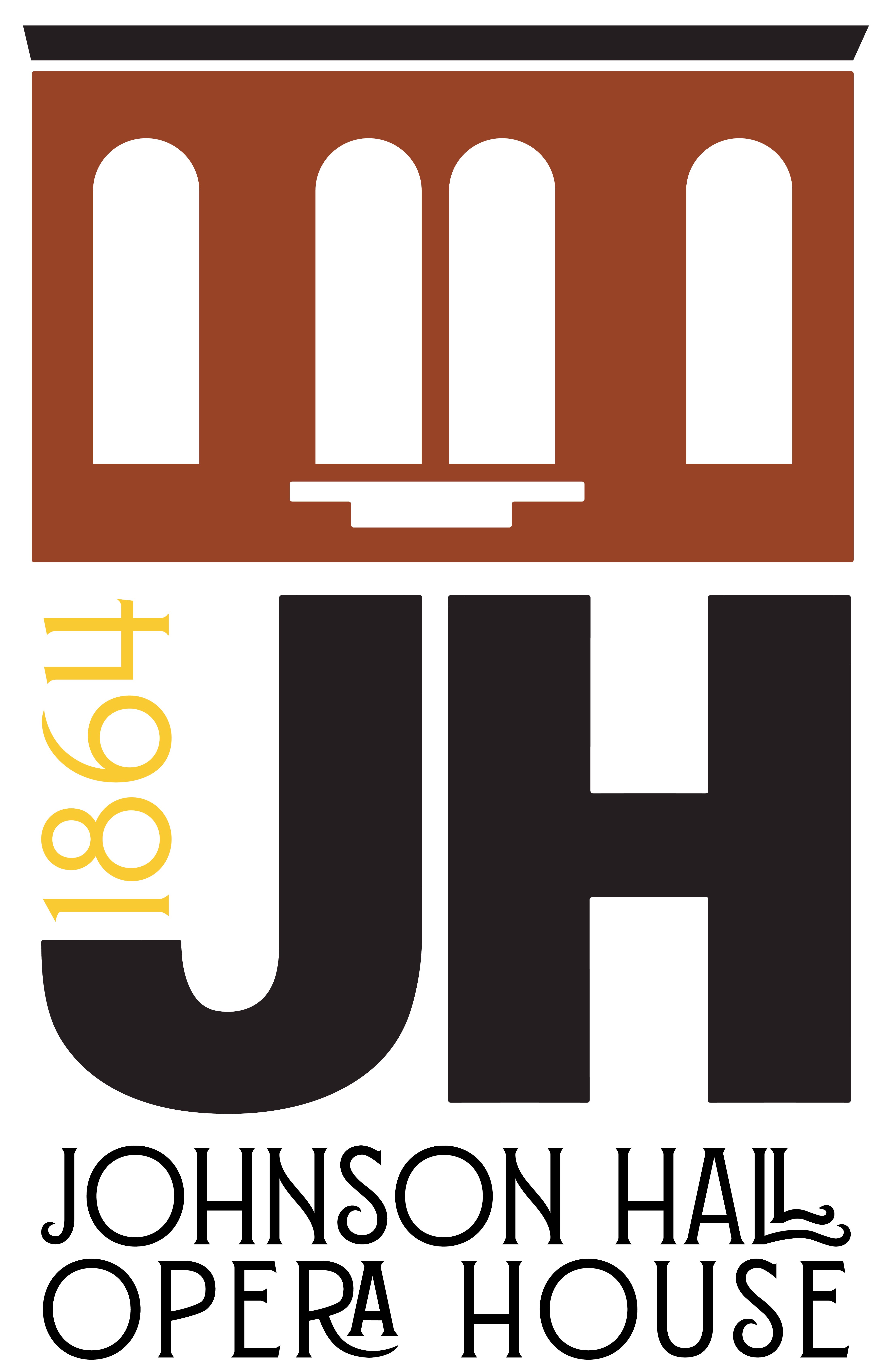 Johnson Hall Opera House transparent logo